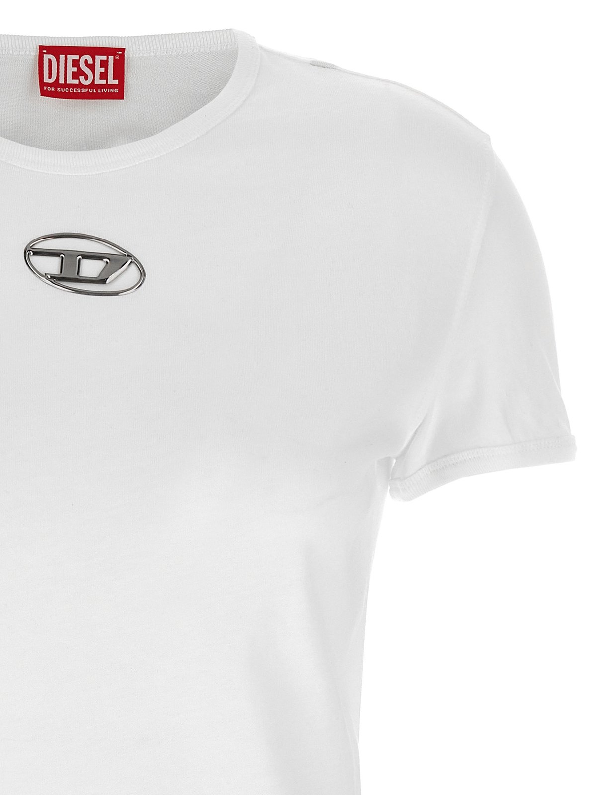 Diesel T-Uncutie-Long-Od-Q1 Slim Fit T-Shirt