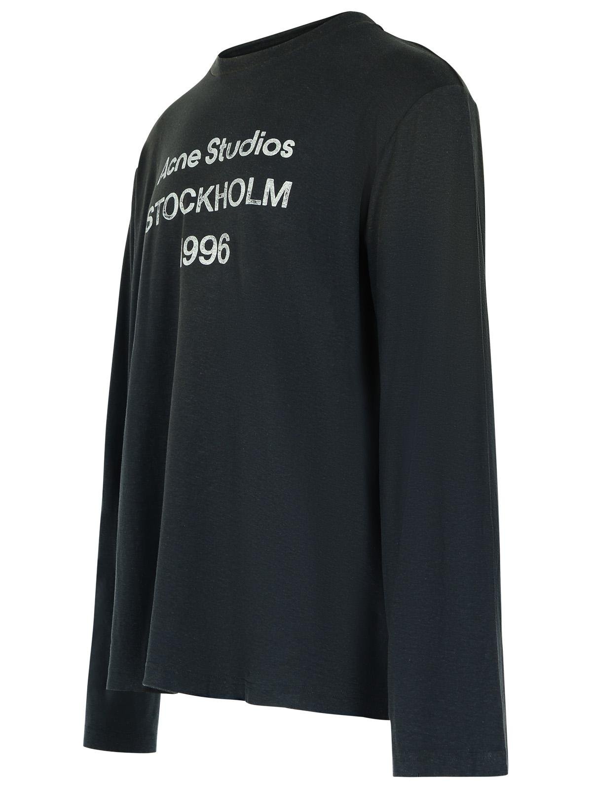 Acne Studios Logo Printed Crewneck T-Shirt