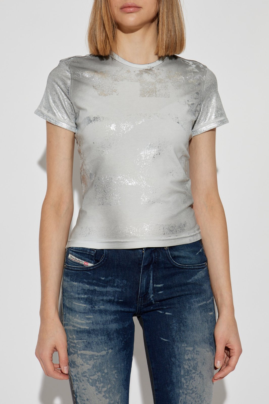 Diesel T-Uncutie -Long-Q5 T-Shirt