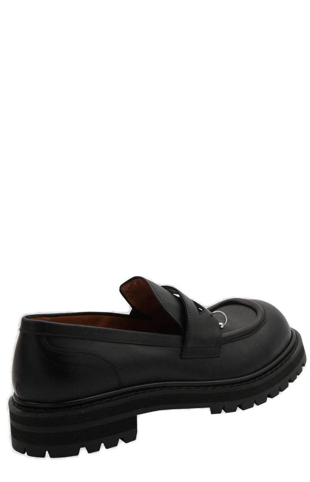 Marni Penny-Slot Round-Toe Loafers