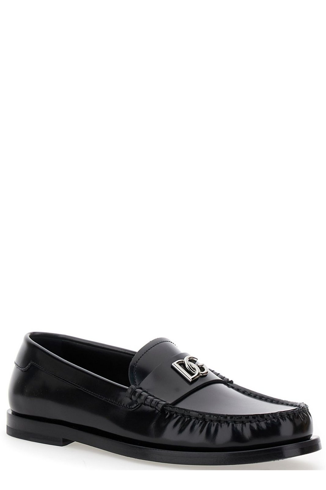 Dolce & Gabbana Logo Plaque Loafers