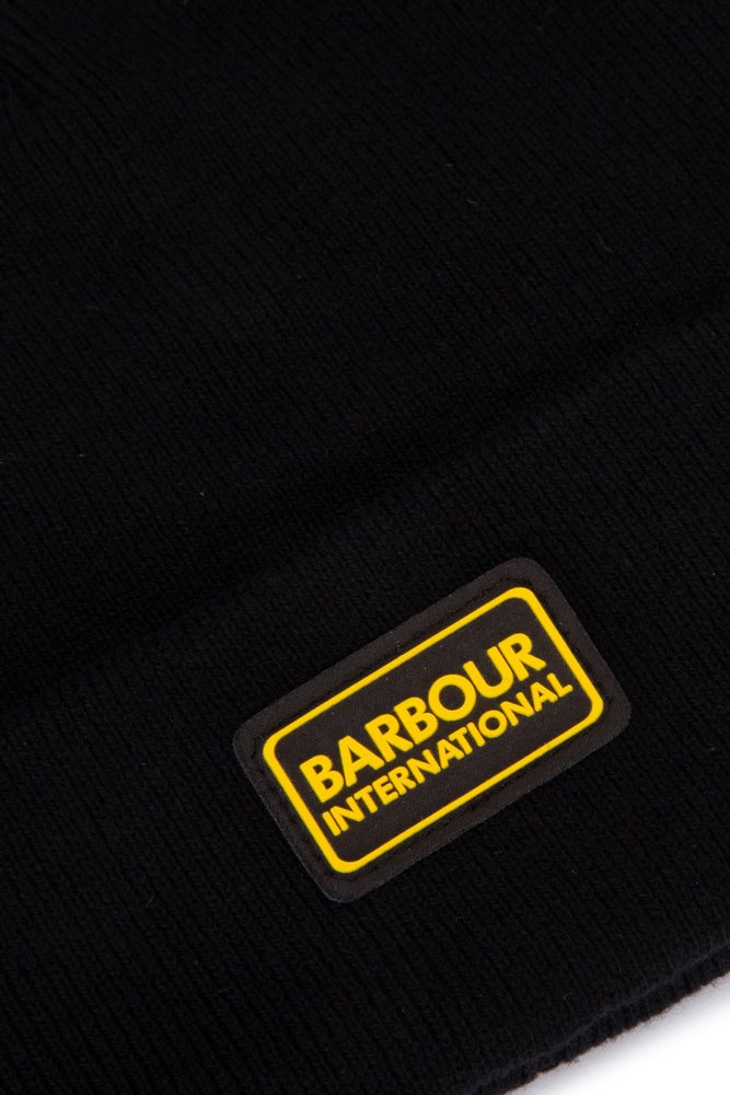 Barbour Kids 로고 패치 비니