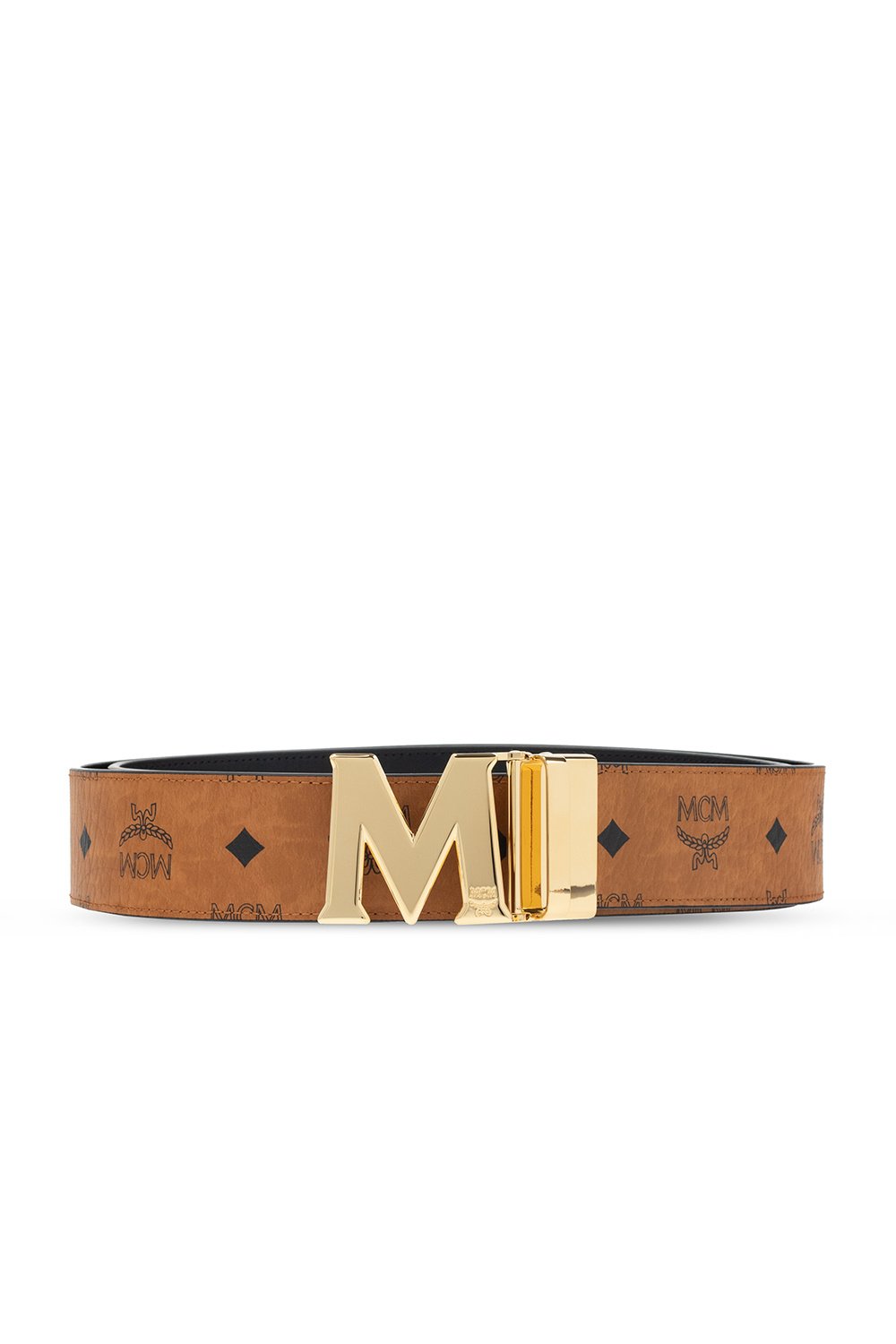 MCM Classic Logo Plaque Belt