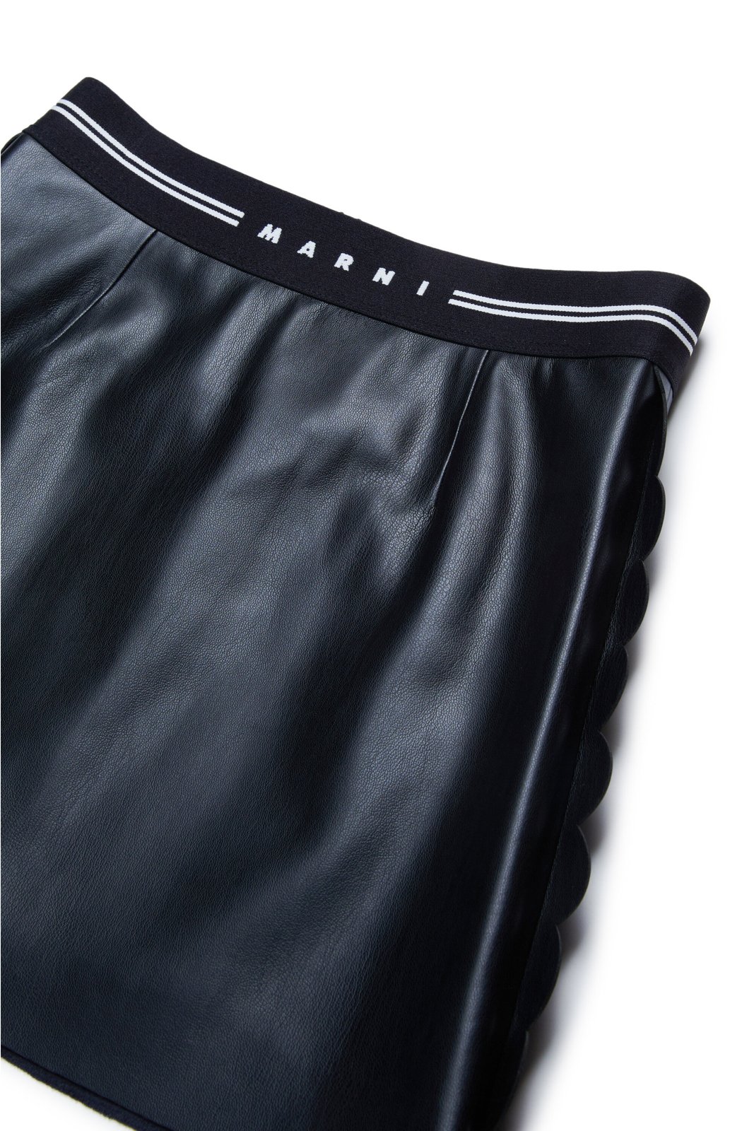 Marni Kids Logo Waistband Skirt
