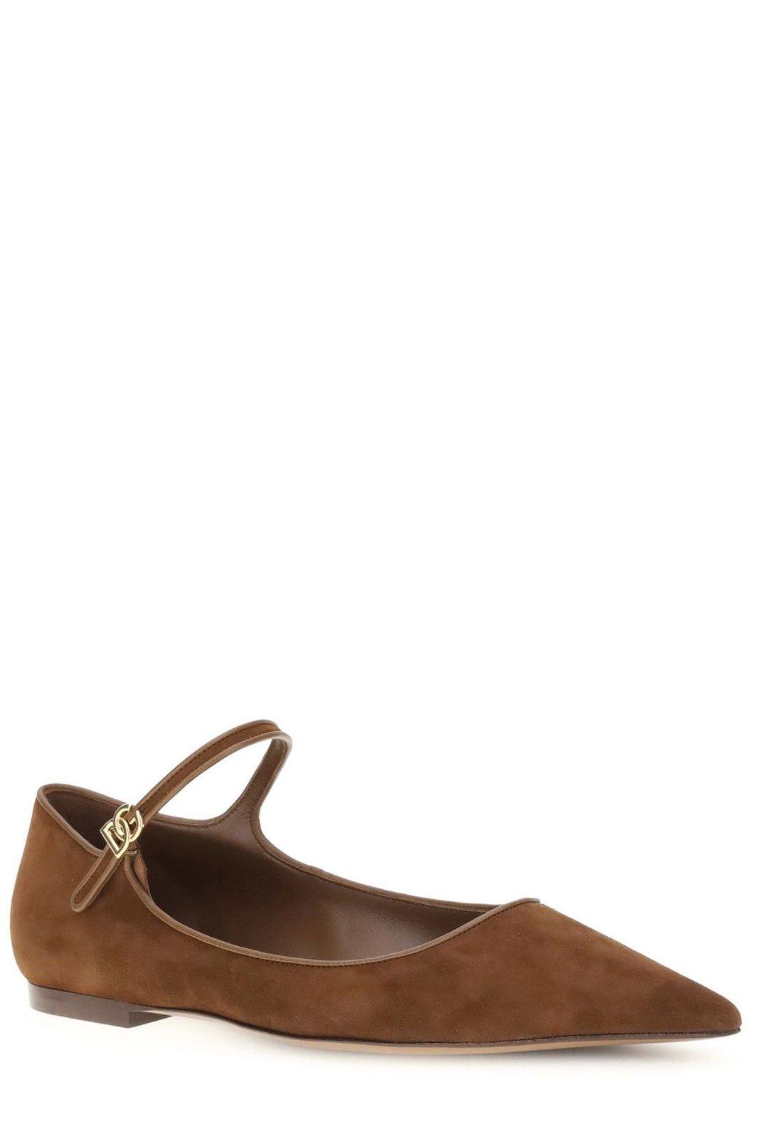 Dolce & Gabbana Pointed Toe Ballet Flats
