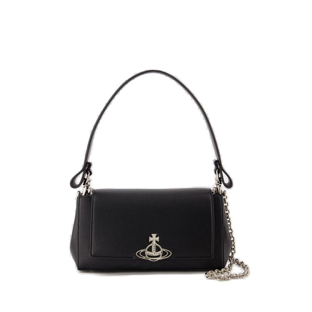 Shop Vivienne Westwood Hazel Orb Plaque Shoulder Bag on Sale