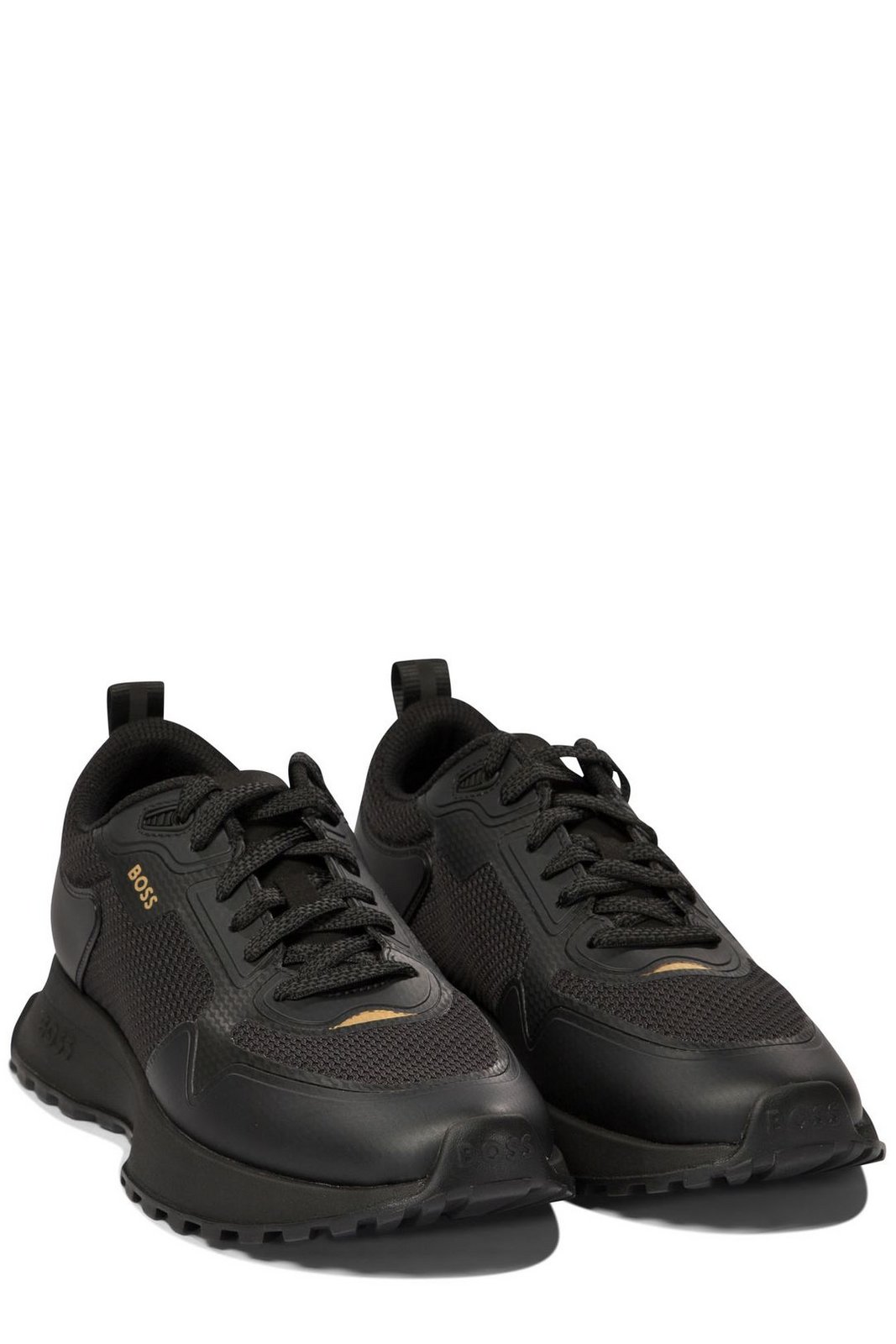 Hugo Boss Jonah Mesh Detailed Lace-Up Sneakers