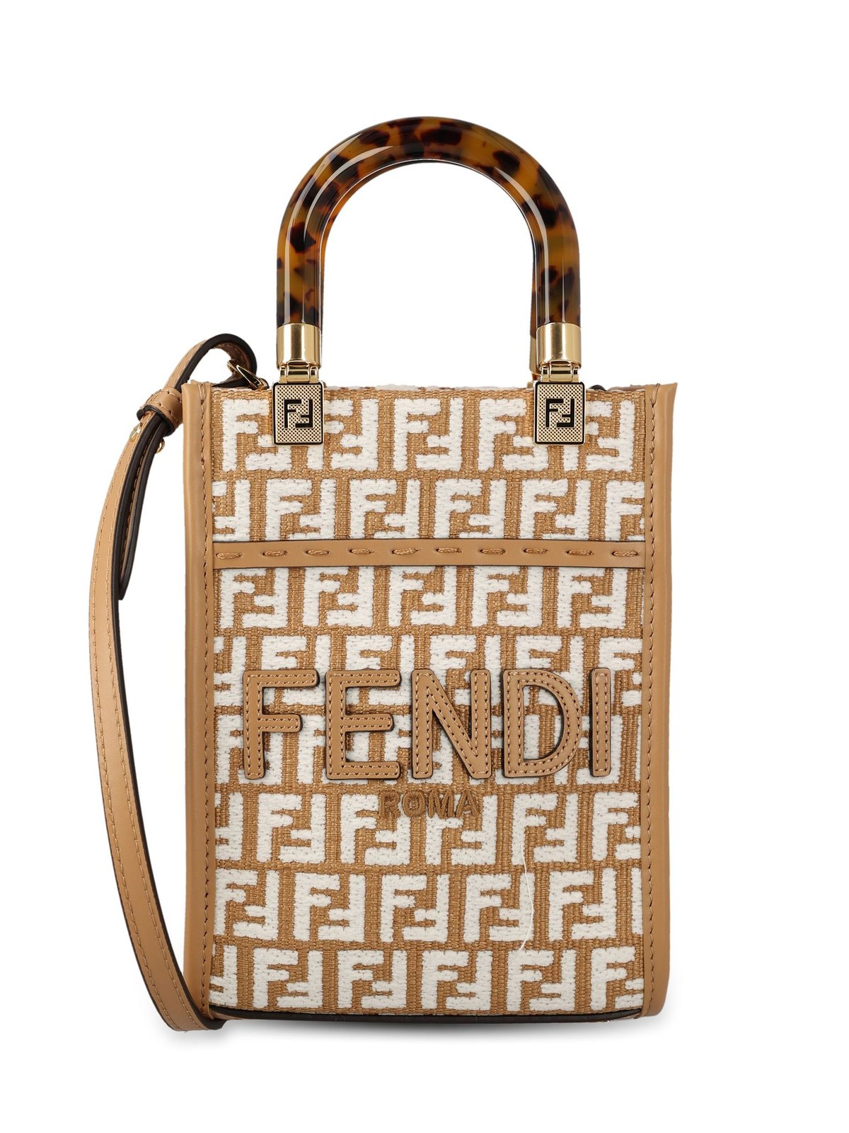 【FENDI】MINI SUNSHINE SHOPPER BAG FENDI Sunshine Mini Shopper Bag in Yellow | COCOON