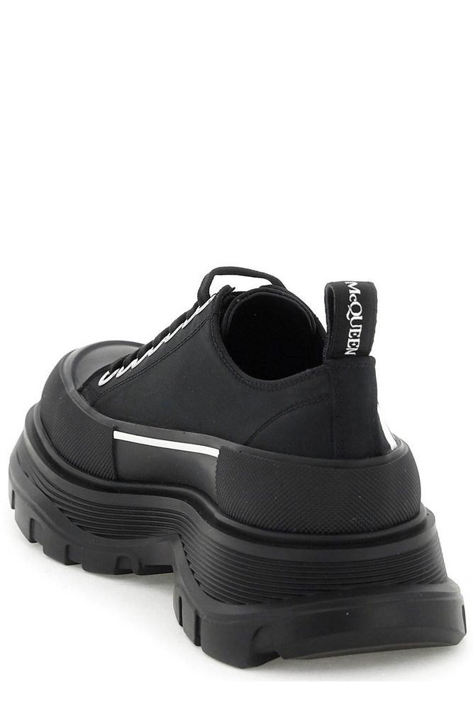 Alexander McQueen Tread Sleek Logo Print Sneakers – Cettire 