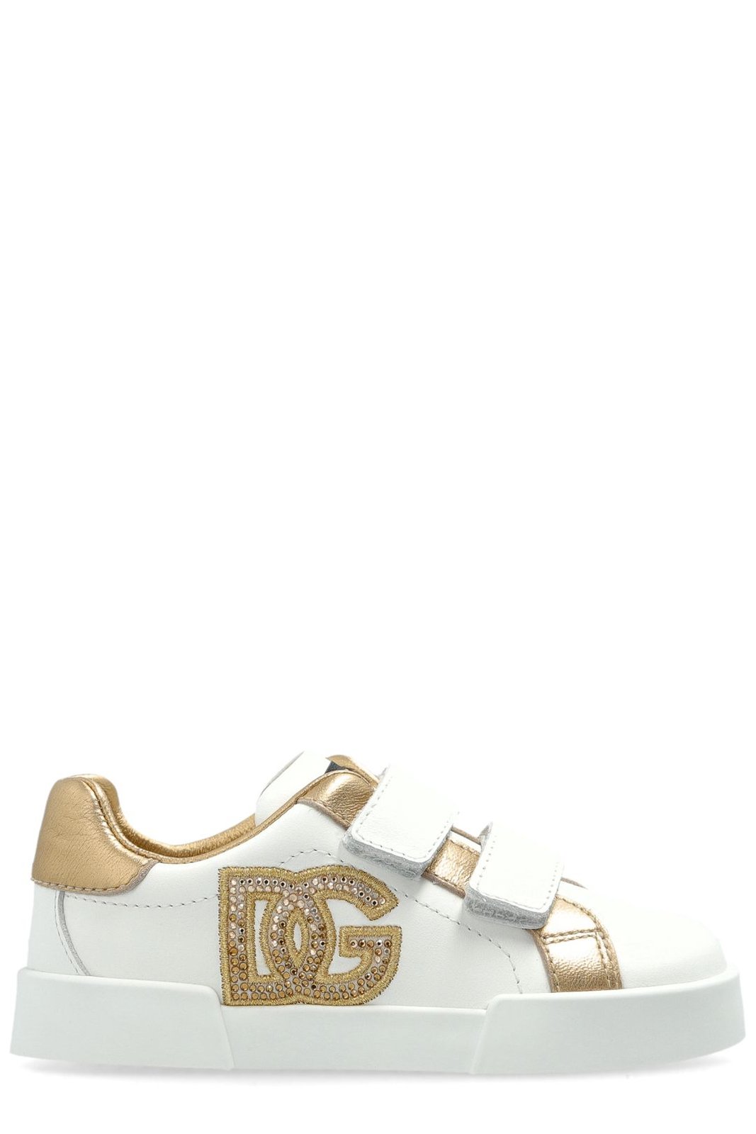 Dolce & Gabbana Kids Logo Embellished Sneakers