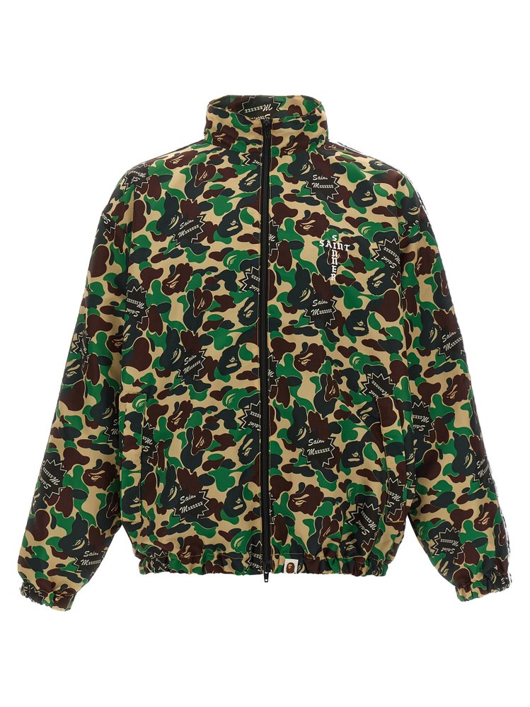 SAINT MXXXXXX Camouflage-Print Bomber Jacket – Cettire