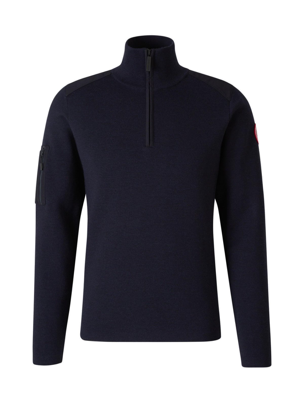 Canada Goose Stormont Logo Patch Knitted Jumper