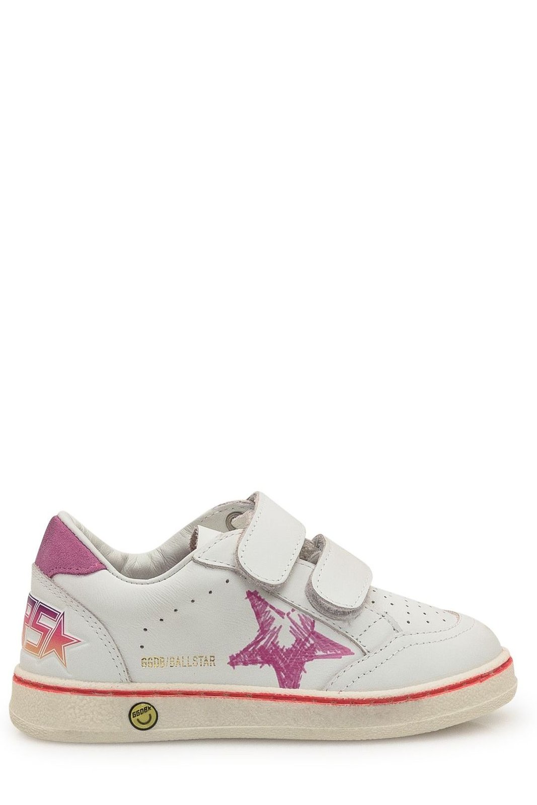 Golden Goose Kids Ball Star Printed Sneakers