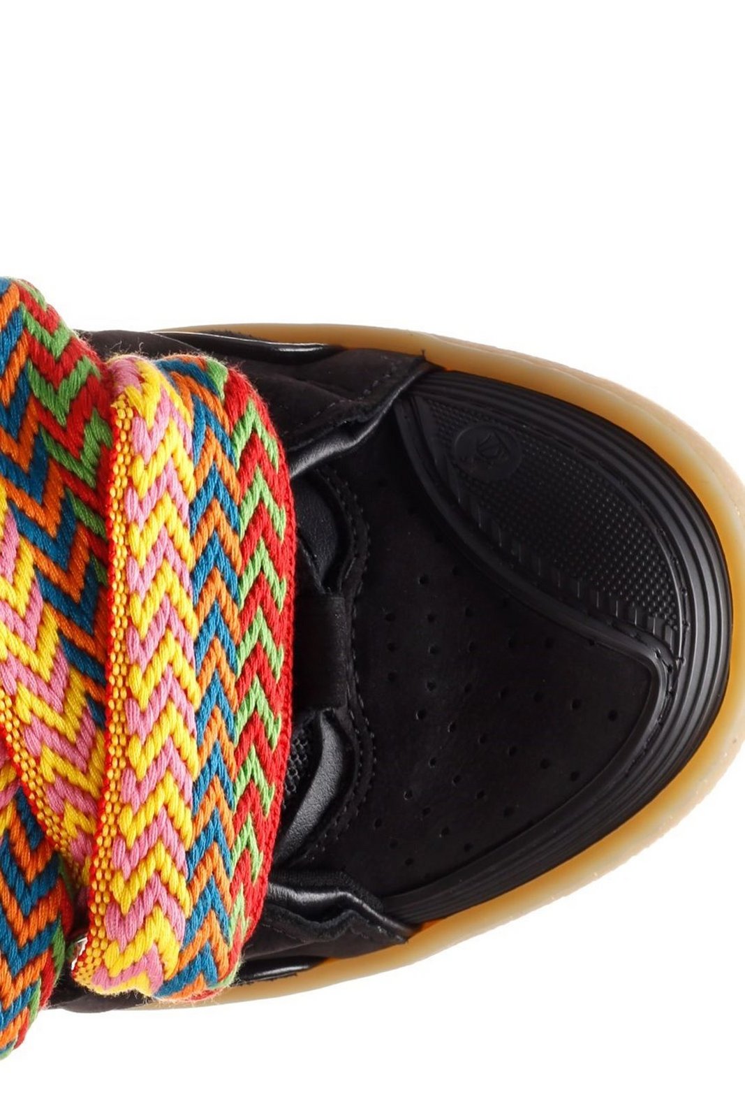 Lanvin Curb Lace-Up Sneakers