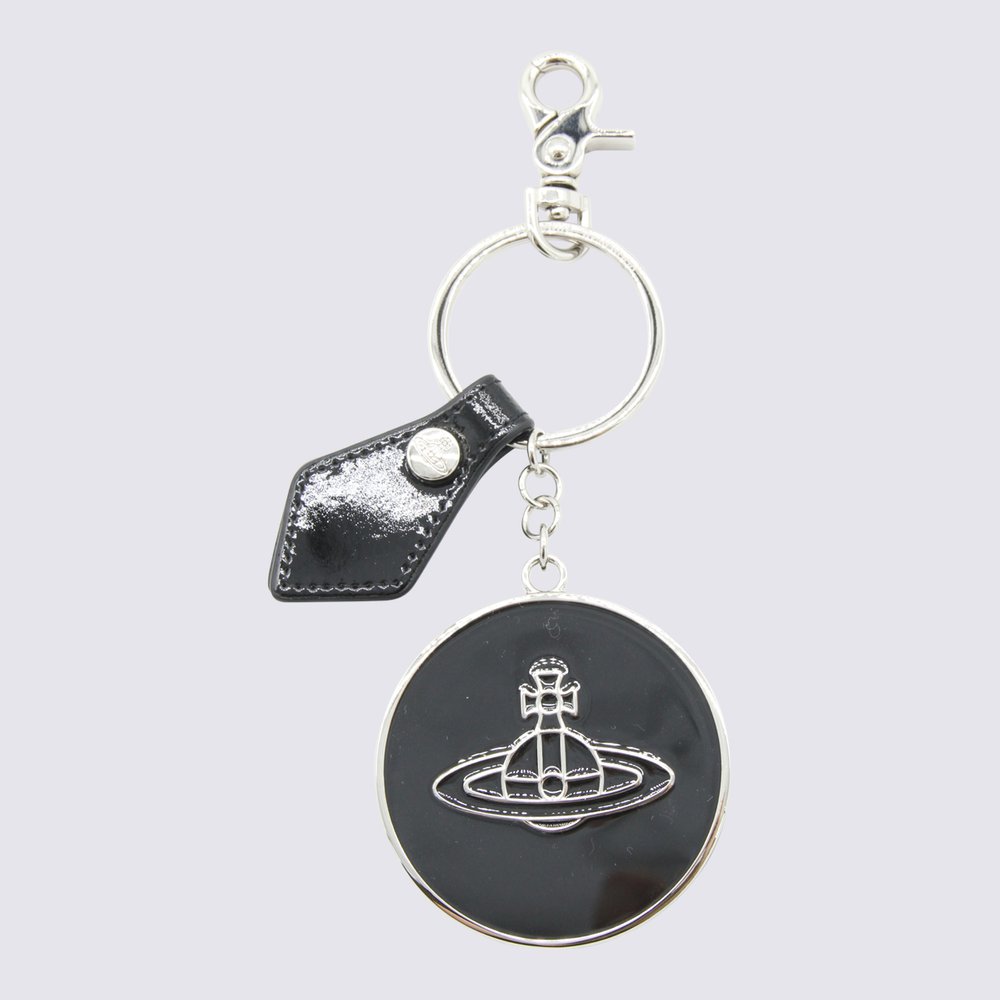 ★Vivienne Westwood★ 23FW ORB Logo Plaque Keyring 82030102U Vivienne Westwood Orb Logo Plaque Keyring – Cettire