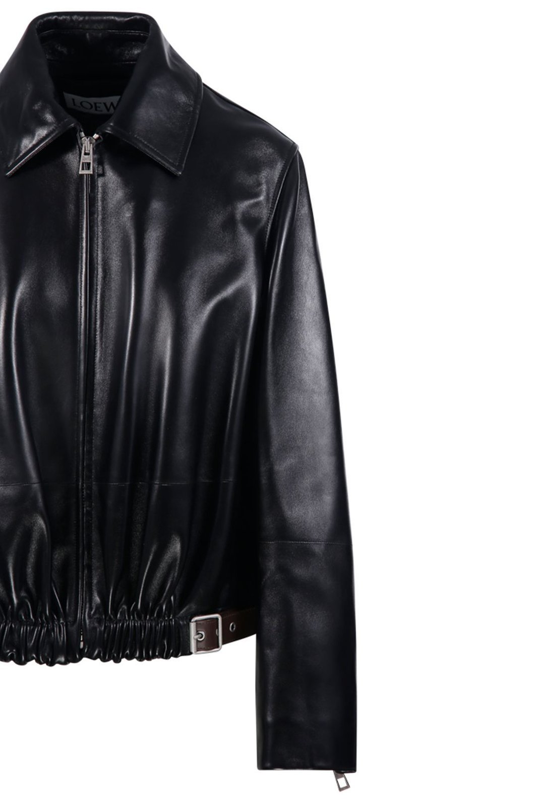 Loewe Elastic Waist Zipped Jacket