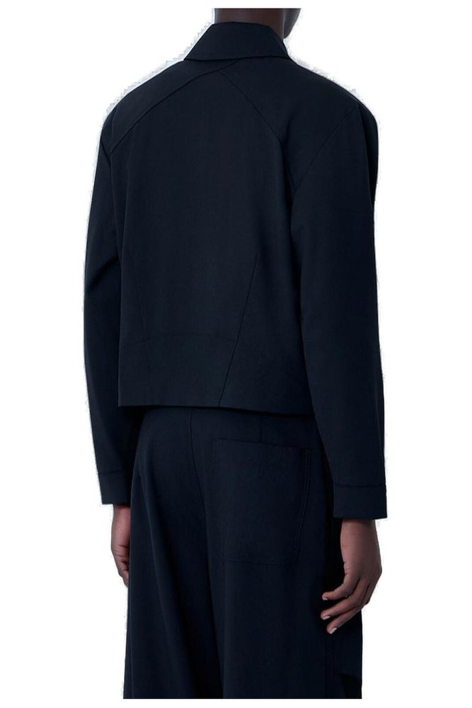 Kiko Kostadinov Kraner Zipped Cropped Blouson – Cettire