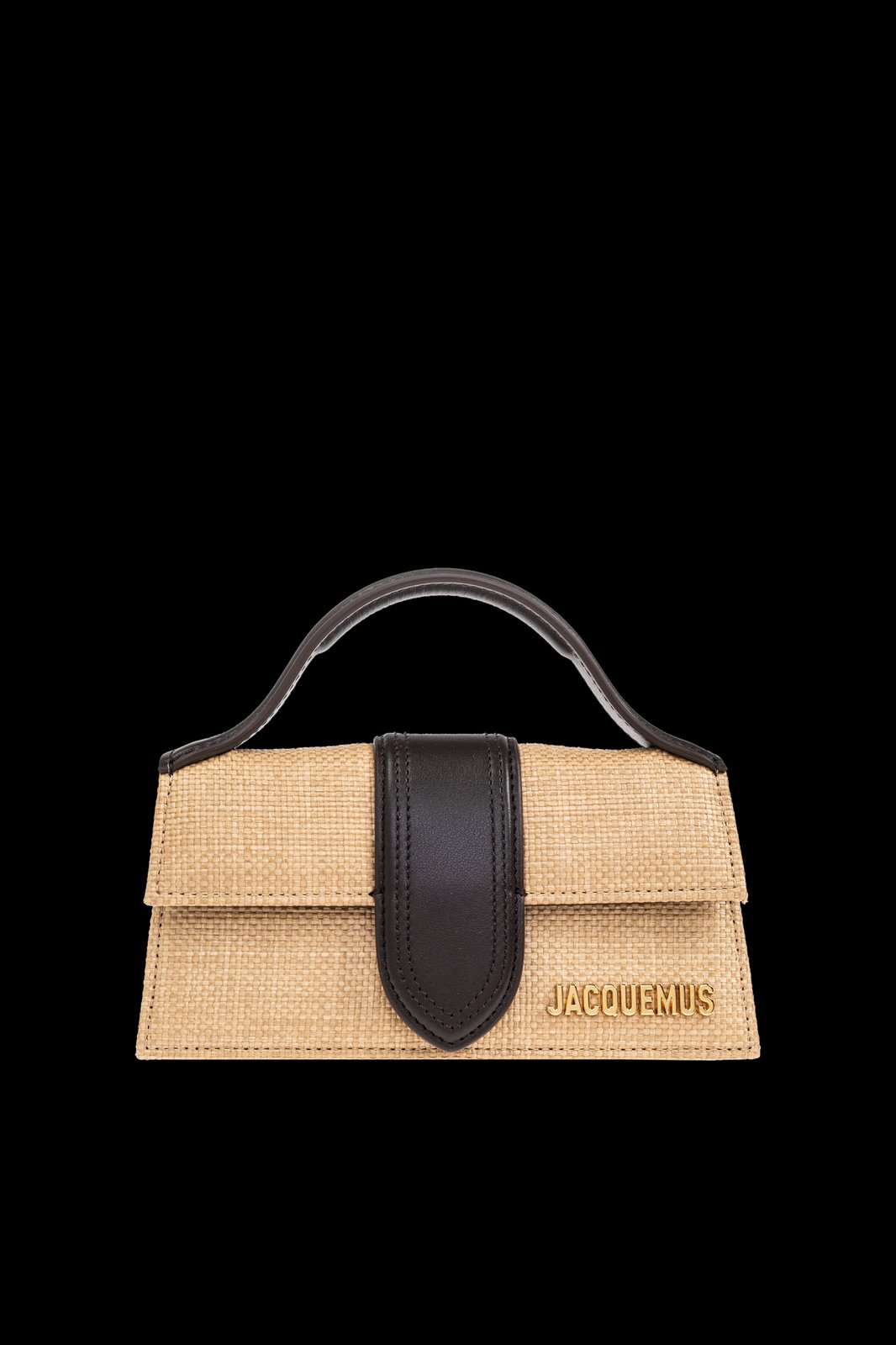 Jacquemus Logo Plaque Woven Top Handle Bag – On Sale Now with Up