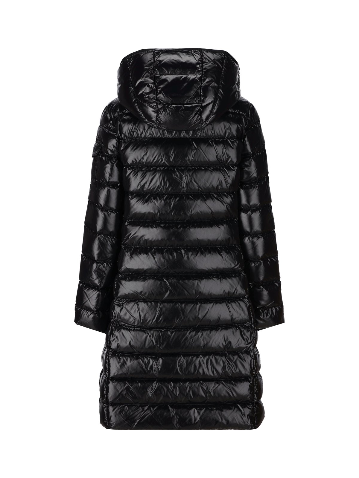 Moncler Enfant Logo Patch Puffer Coat