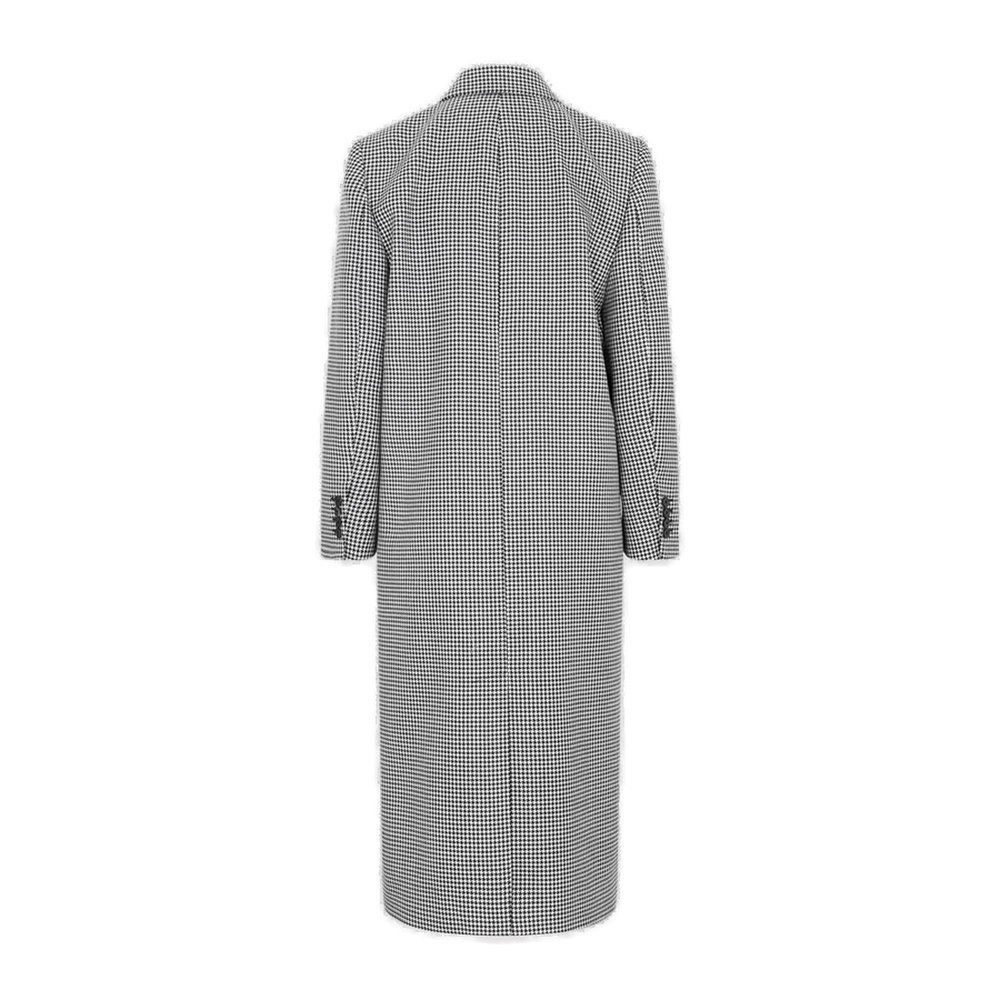 コート alexander mcqueen DOUBLE-BREASTED COAT (705854_QKAA11080) ALEXANDER MCQUEEN Double-Breasted Felted Coat | endource