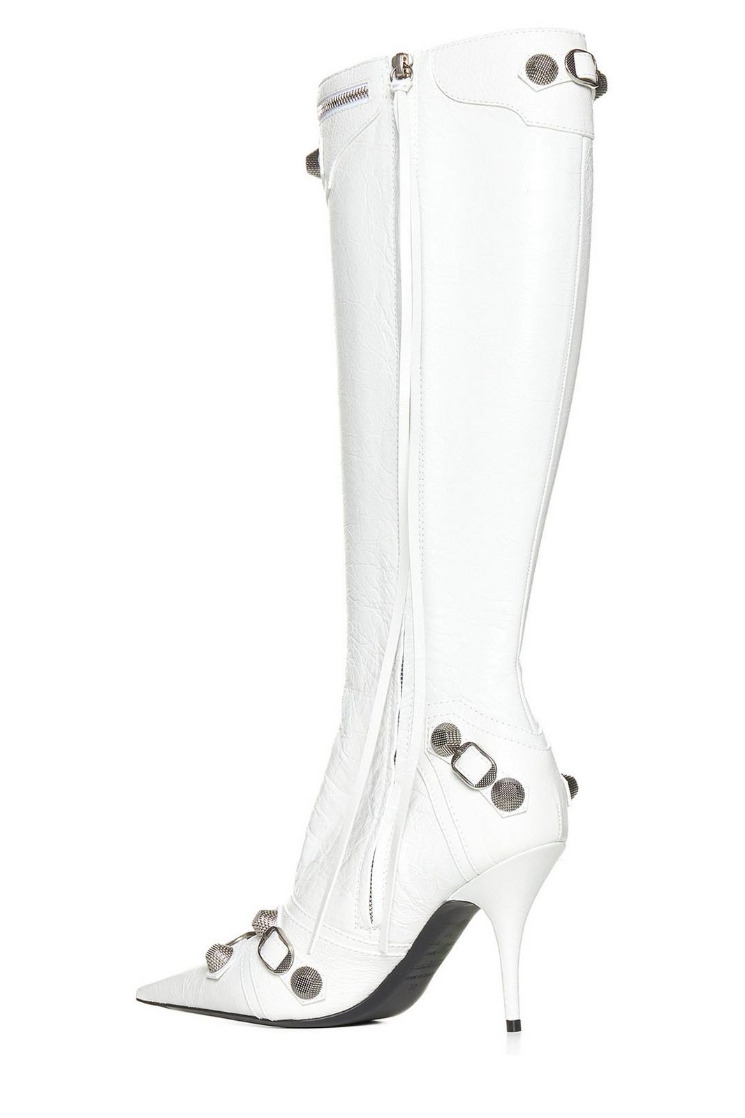 Balenciaga Cagole Pointed-Toe Boots