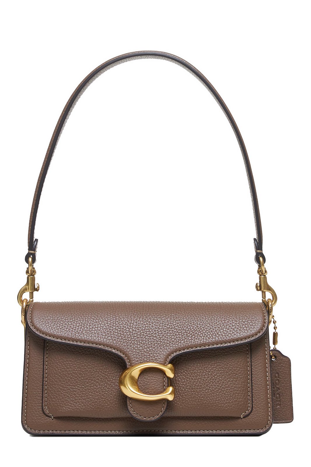 Coach Tabby 20 Logo Plaque Shoulder Bag