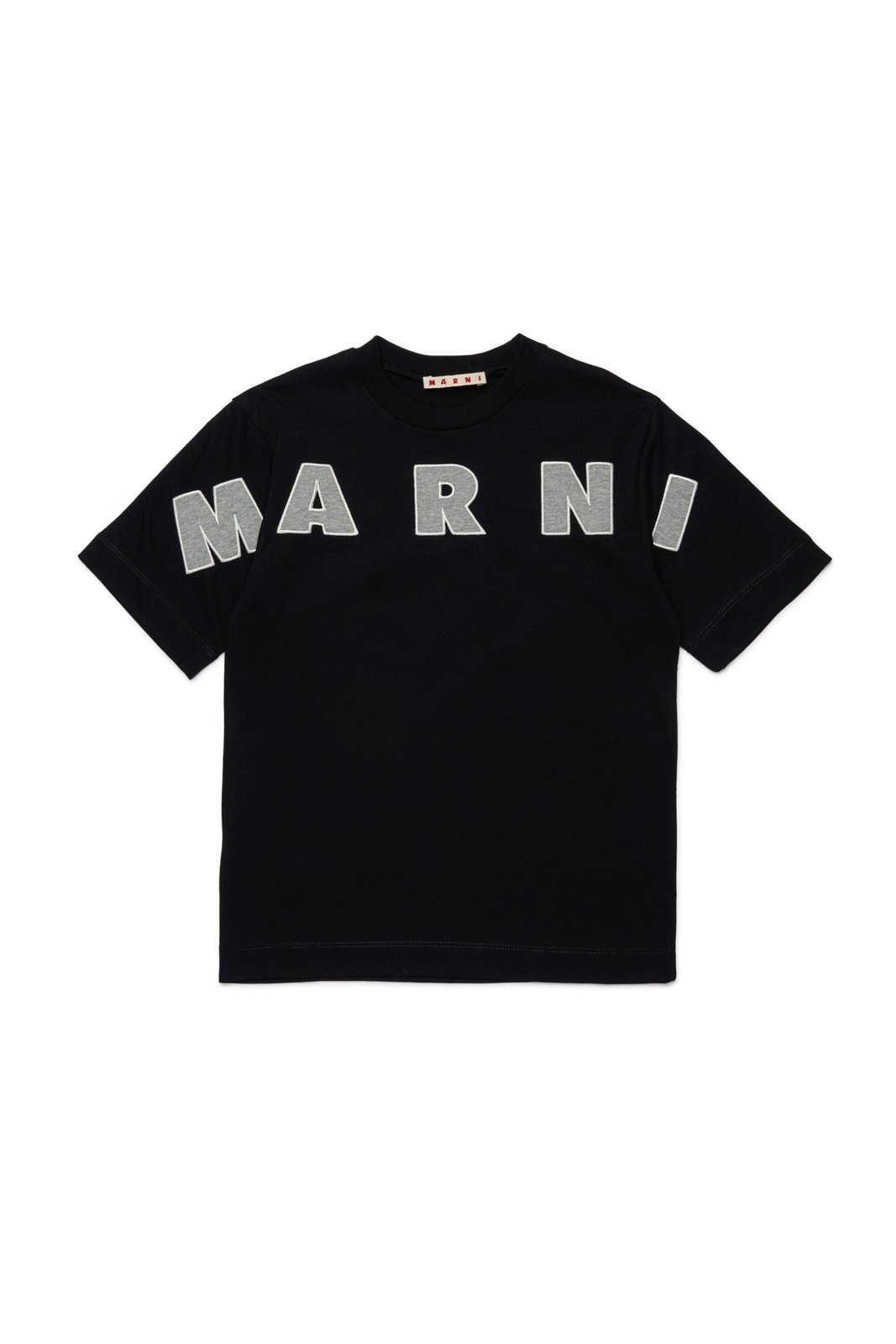 Marni Kids Logo-Appliqué Crewneck T-Shirt