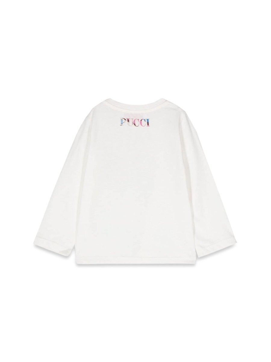 Emilio Pucci Junior Graphic Pocket T-Shirt