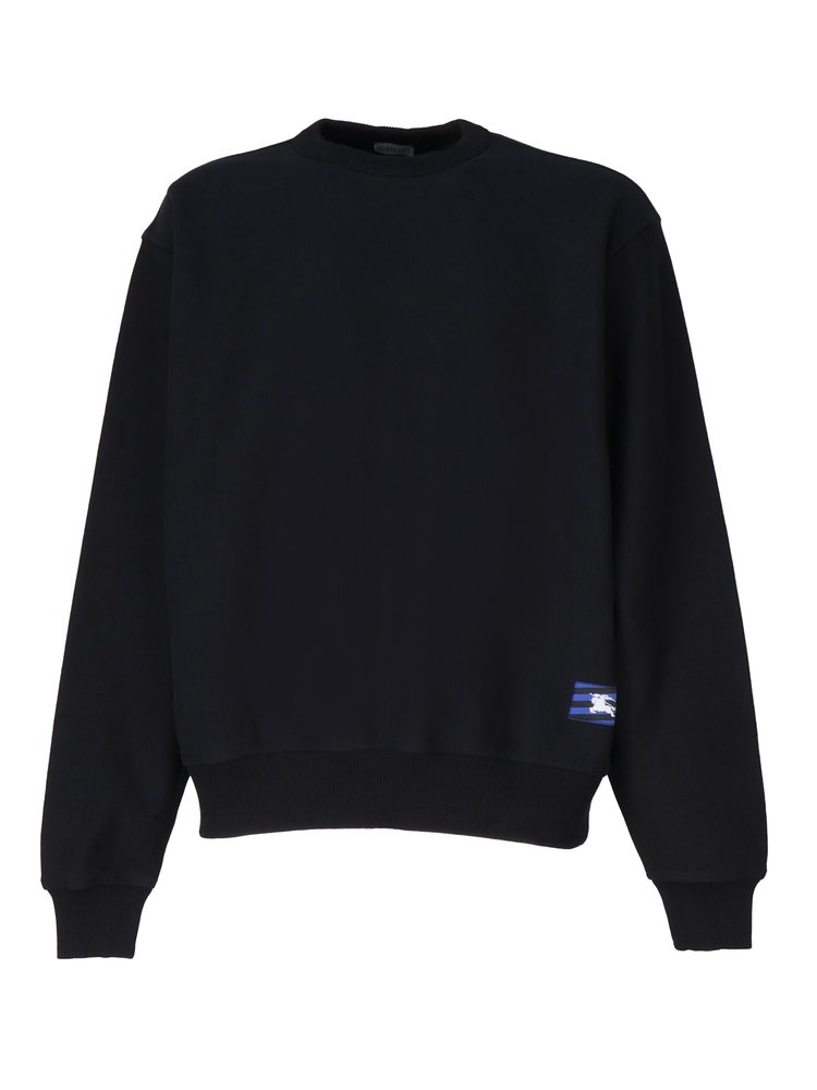 【送料&関税込】Burberry Logo Patch Crewneck Sweater Burberry Logo Patch Crewneck Sweatshirt – Cettire