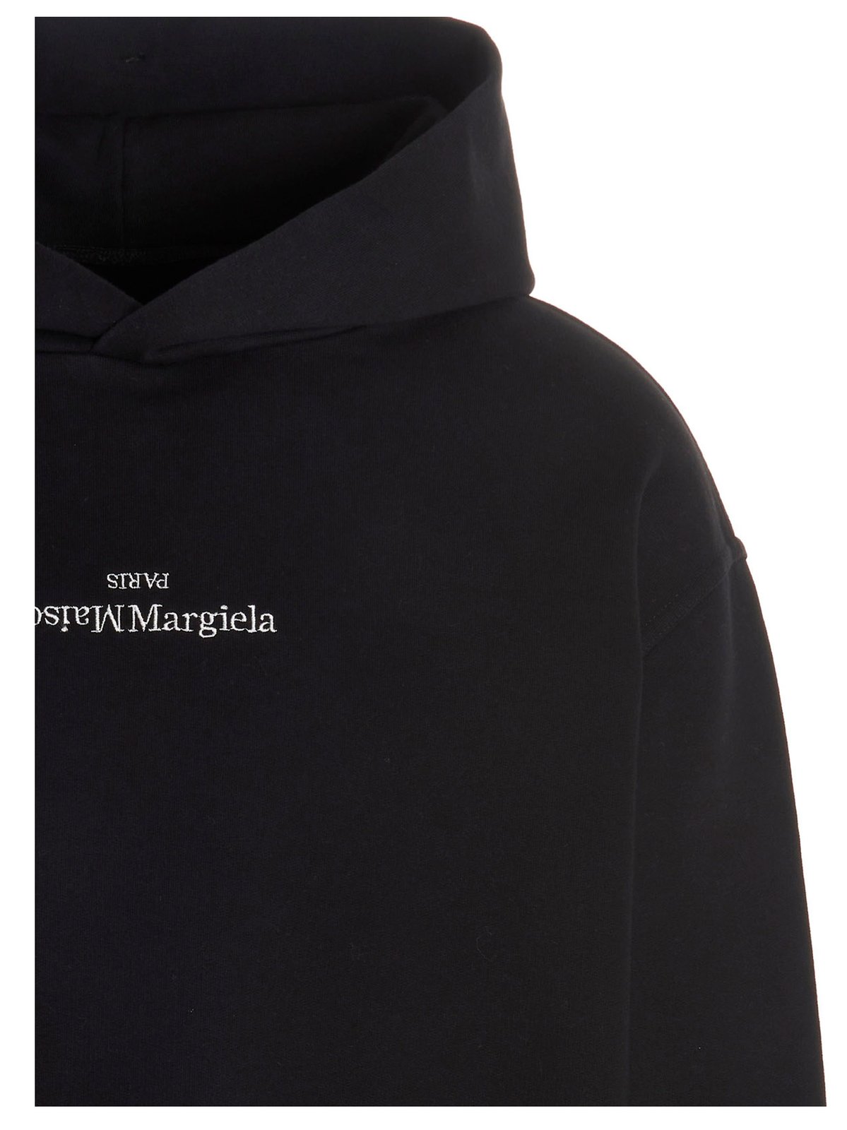Maison Margiela Logo Embroidered Hoodie