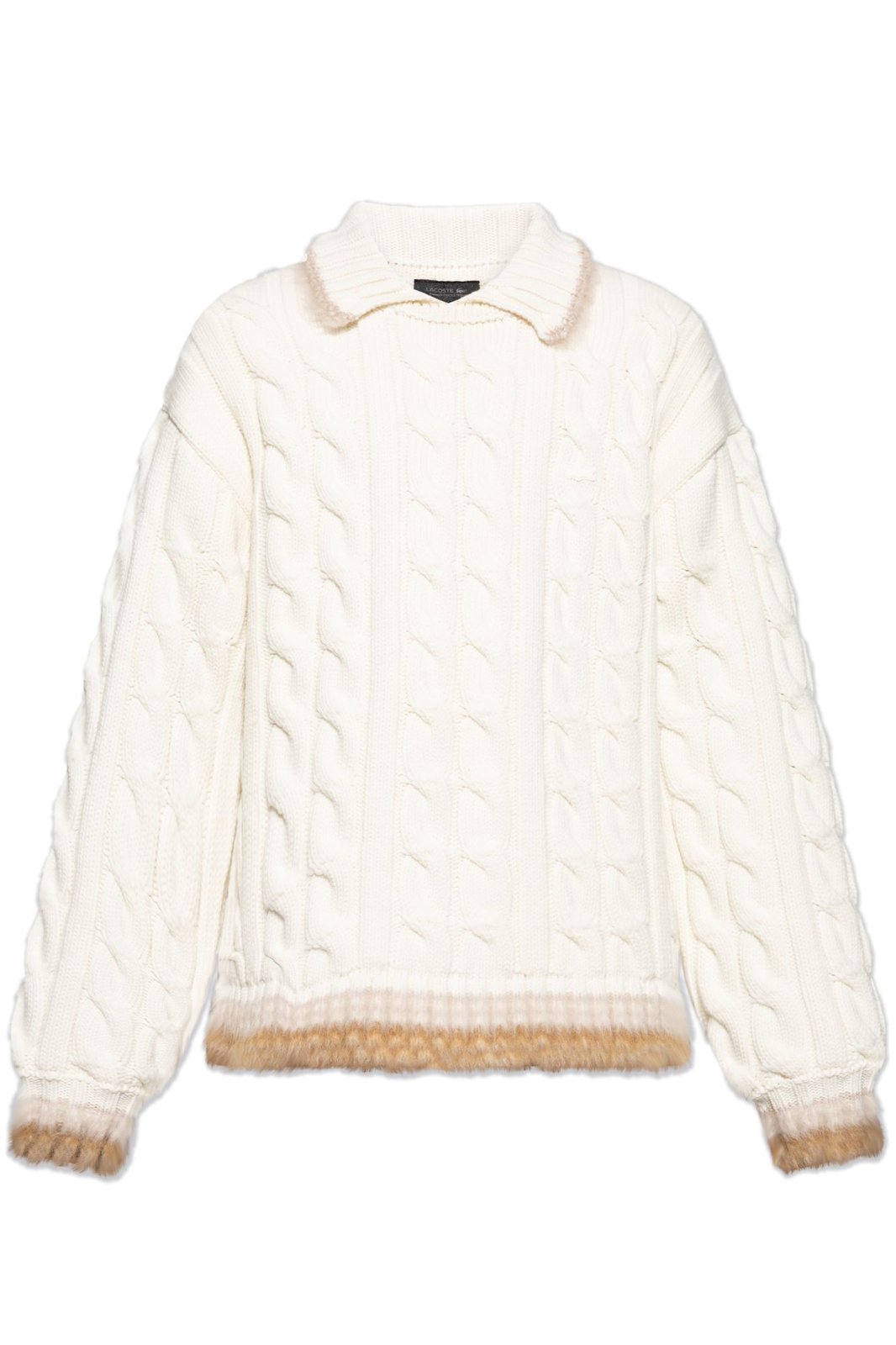 Lacoste Decorative Knit Sweater