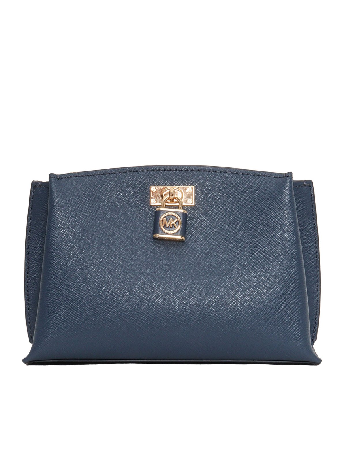 Michael Michael Kors Ruby Logo Plaque Zipped Medium Messenger Bag  