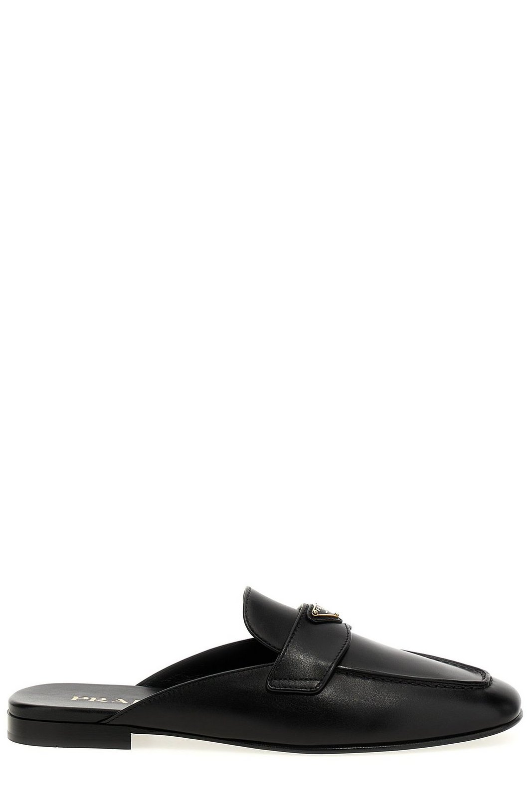 Prada Square-Toe Slip-On Mules