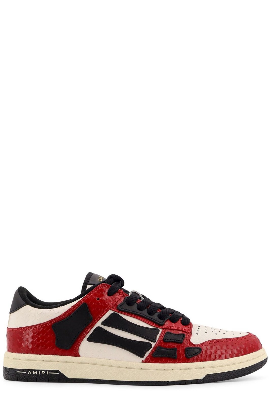 Shop Amiri Panelled Skel Low Top Sneakers on Sale at