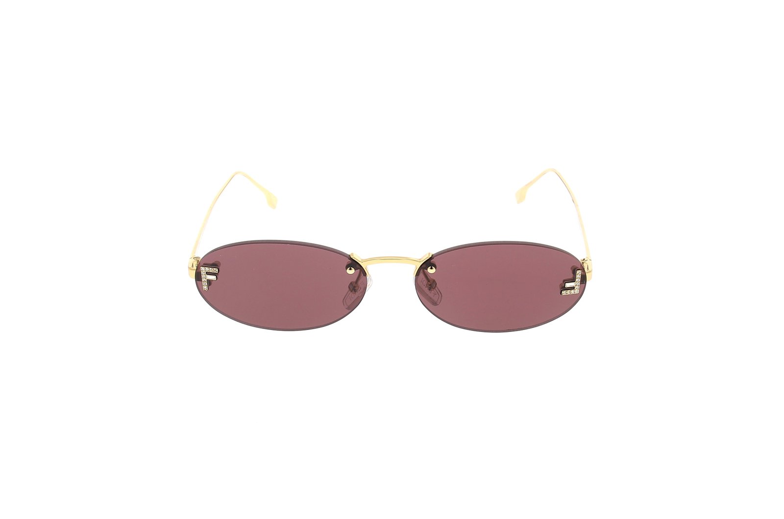 Fendi Eyewear Oval Frame Sunglasses