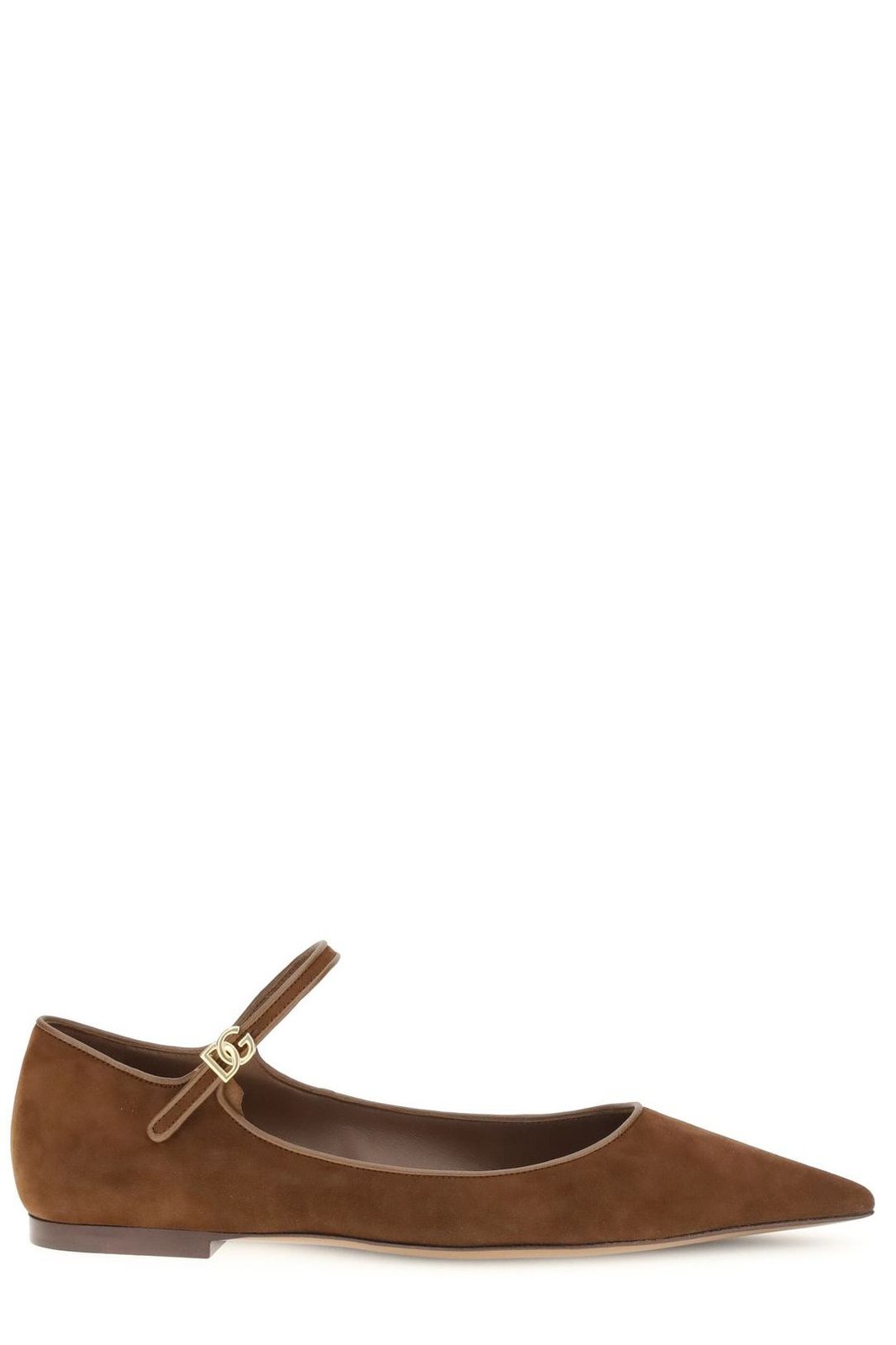 Dolce & Gabbana Pointed Toe Ballet Flats