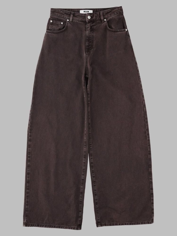 MSGM 와이드 레그 진