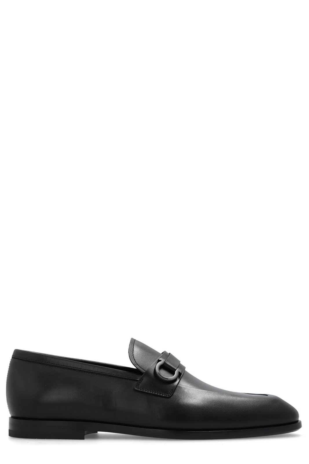 Salvatore Ferragamo Gancini-Buckle Slip-On Loafers