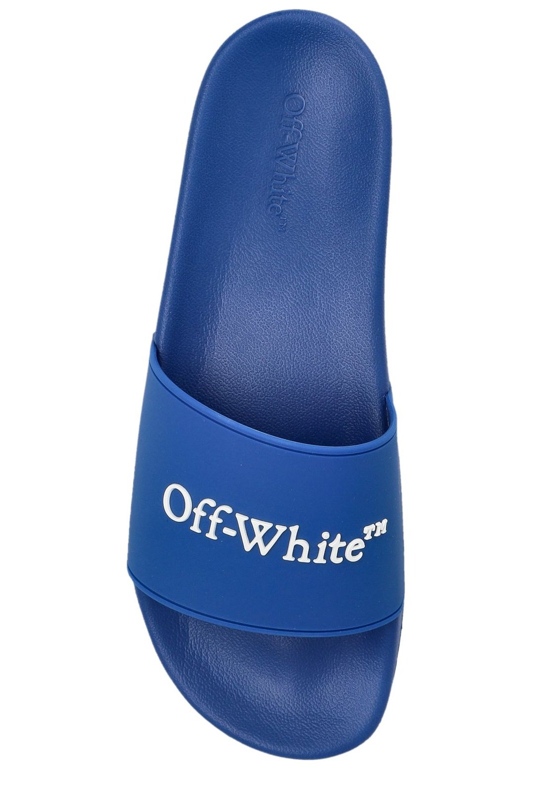Off-White Bookish Logo-Debossed Slides
