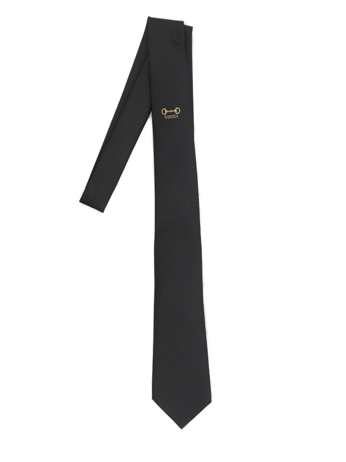 구찌 로고 자수 넥타이 8192564E009 1000