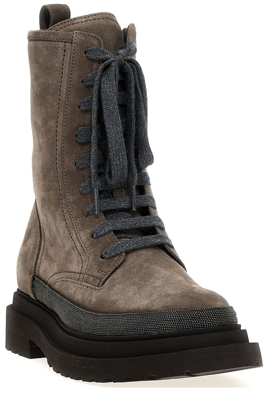 ブーツその他 Brunello Cucinelli Monile Ankle Boots Brunello Cucinelli Monili-Tab Leather Ankle Boots | Sendegaro IE