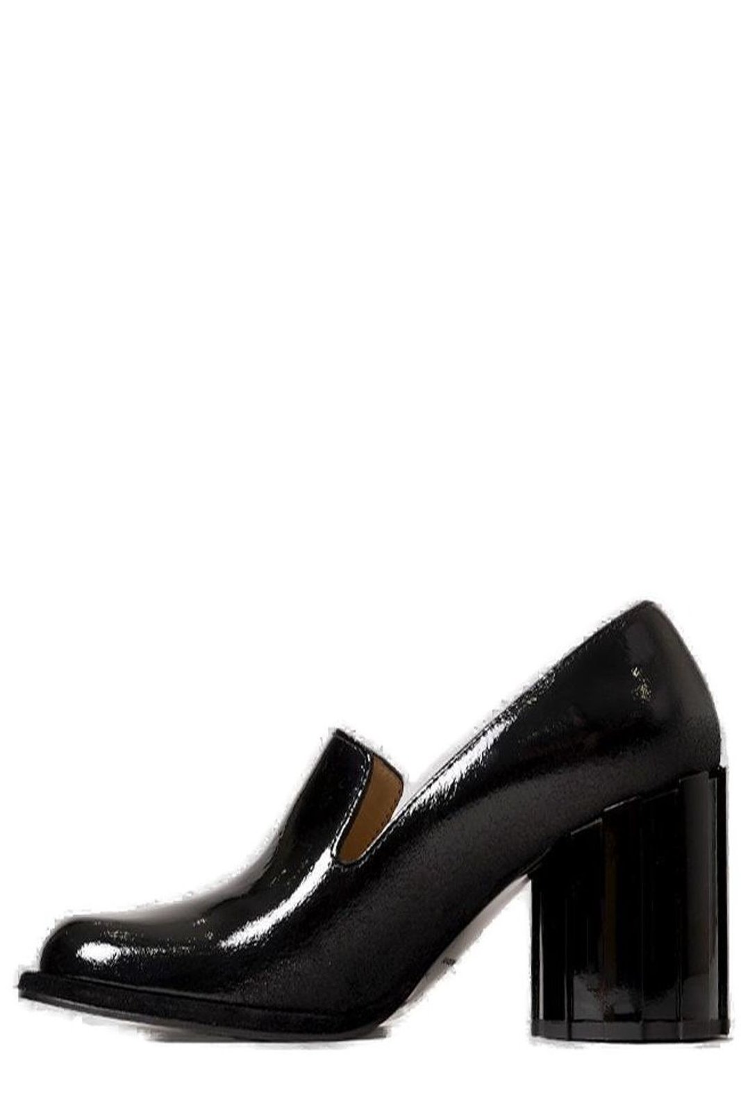 AMI Paris Block Heel Loafers