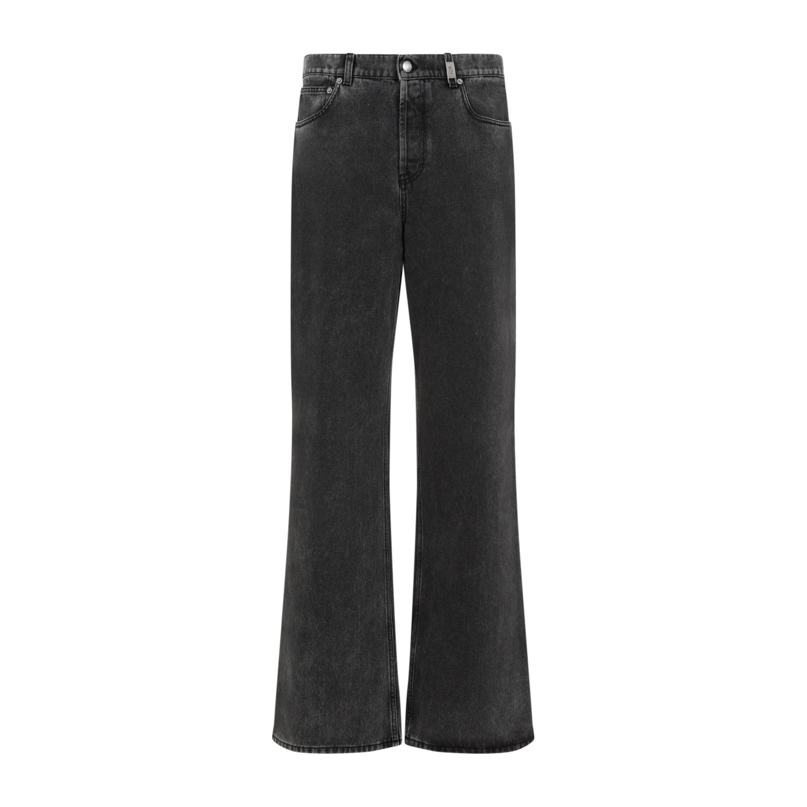 デニム・ジーパン MCQUEEN Wide leg jeans Alexander McQueen Wide Leg Jeans | Black | FARFETCH