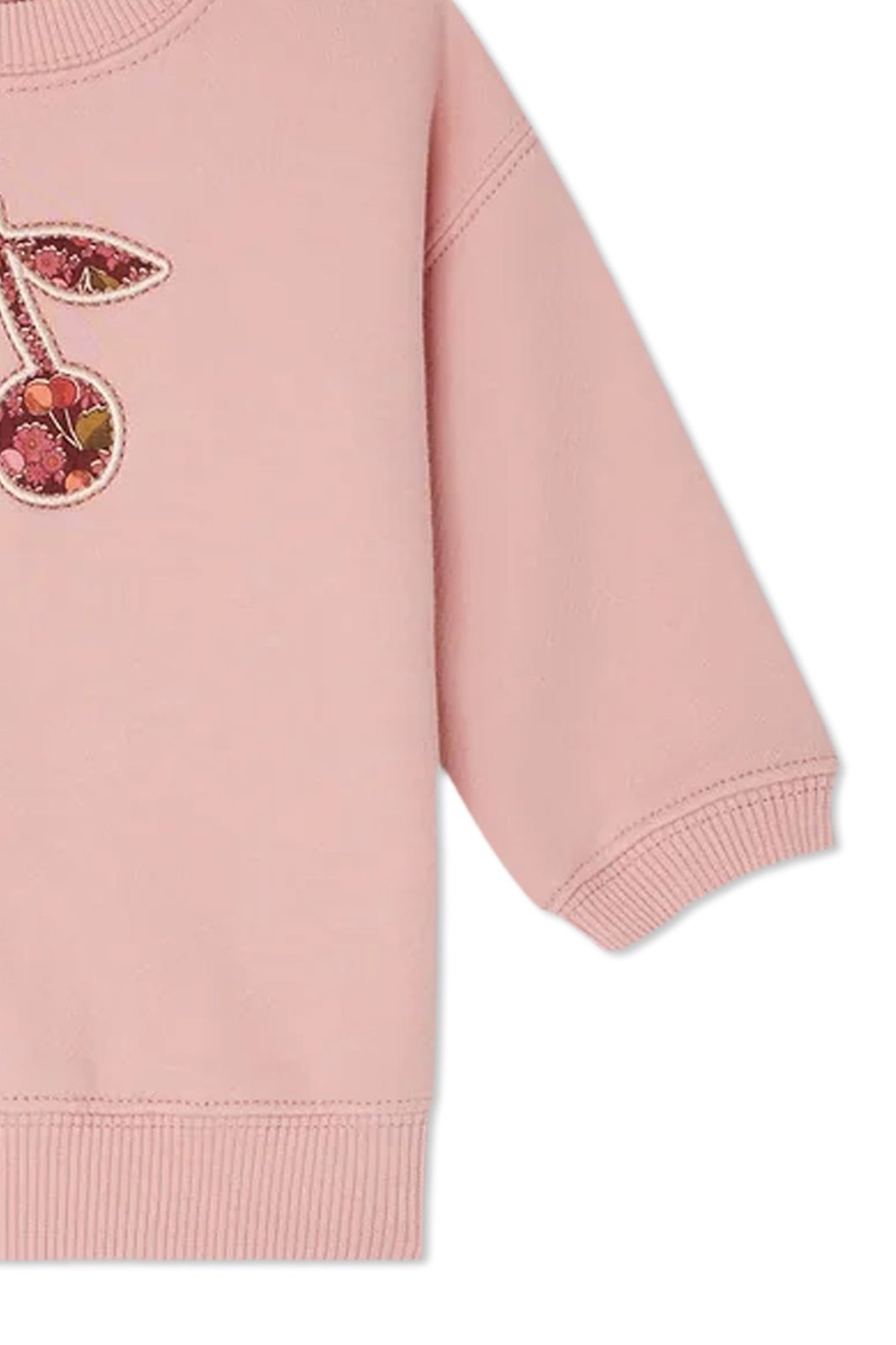 Bonpoint Dahlia Cherry Sweatshirt