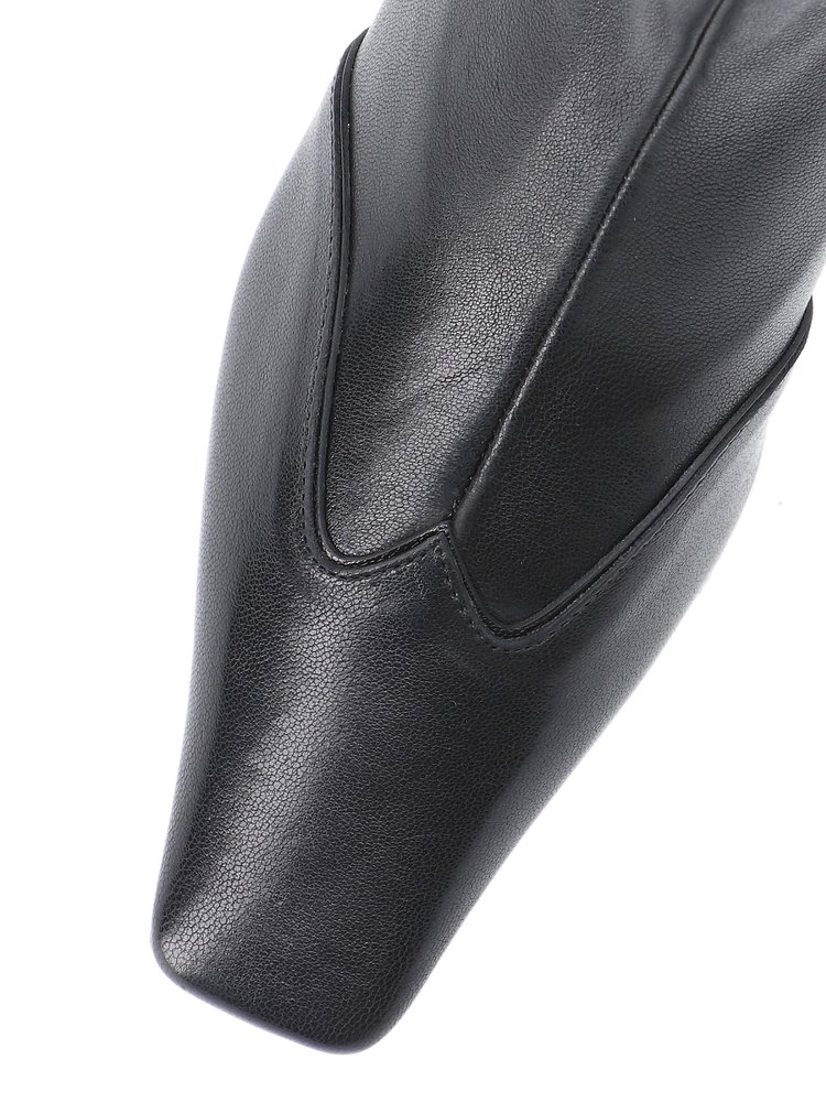 Khaite スクエアトゥアンクルフツ F1068836L836 200 Khaite Square Toe Ankle Boots – Cettire