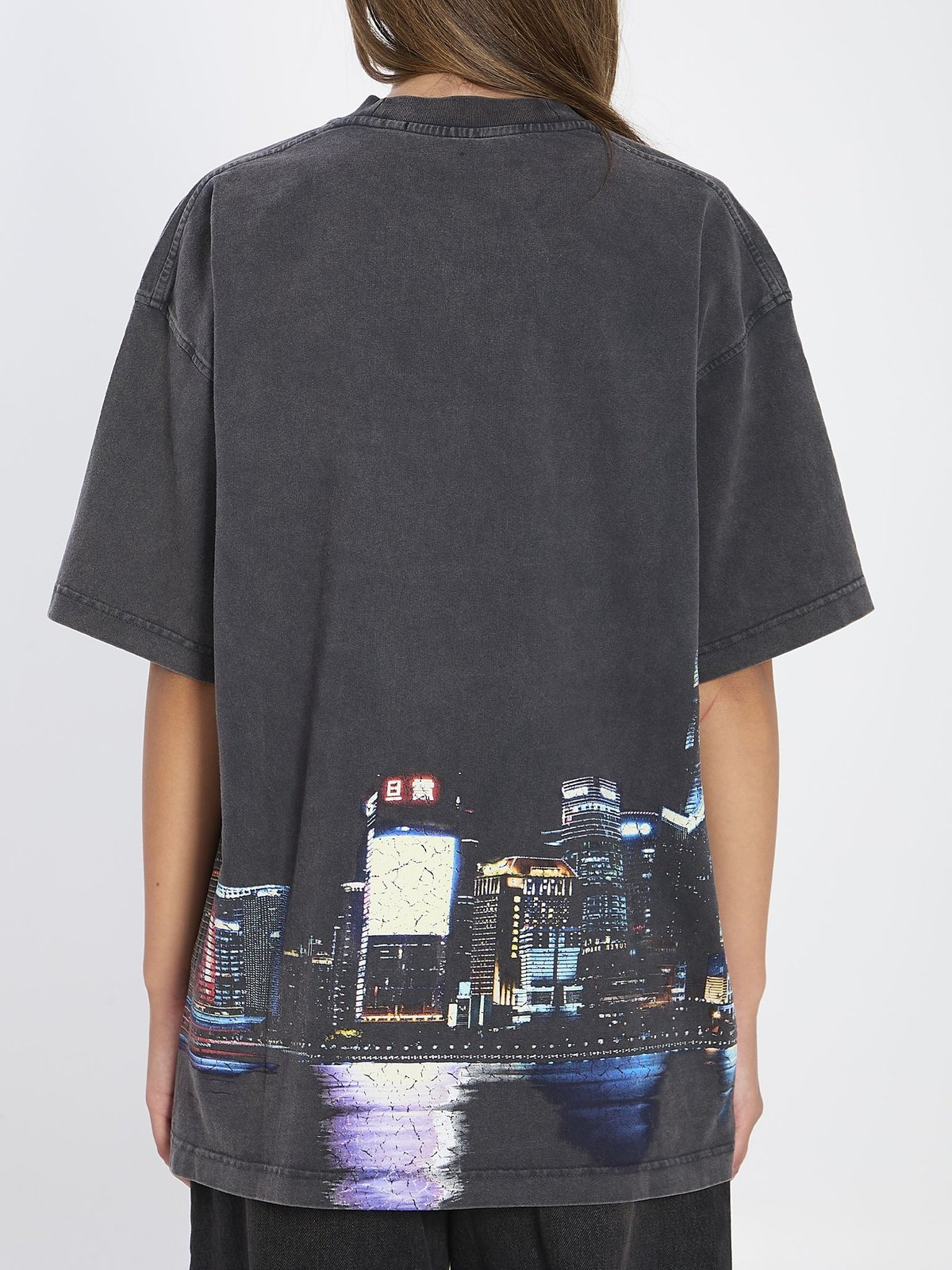 Alexander Wang Logo Printed Crewneck T-Shirt