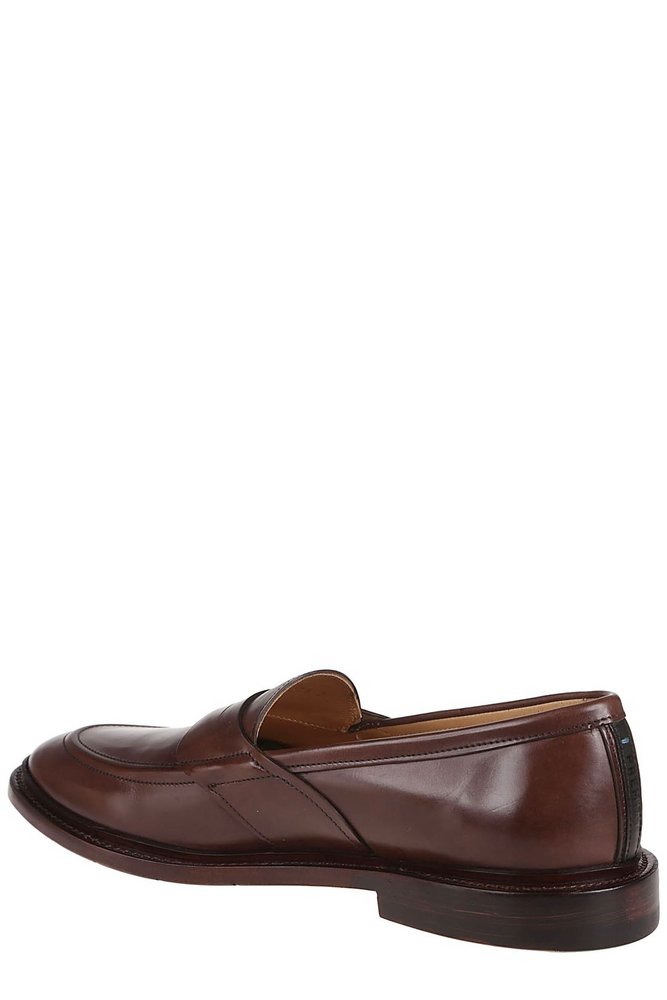 Premiata Penny Slot Detail Brown Leather Loafers - NWT Premiata Penny Leather Loafers - Brown - 30% Off | Editorialist main image 3