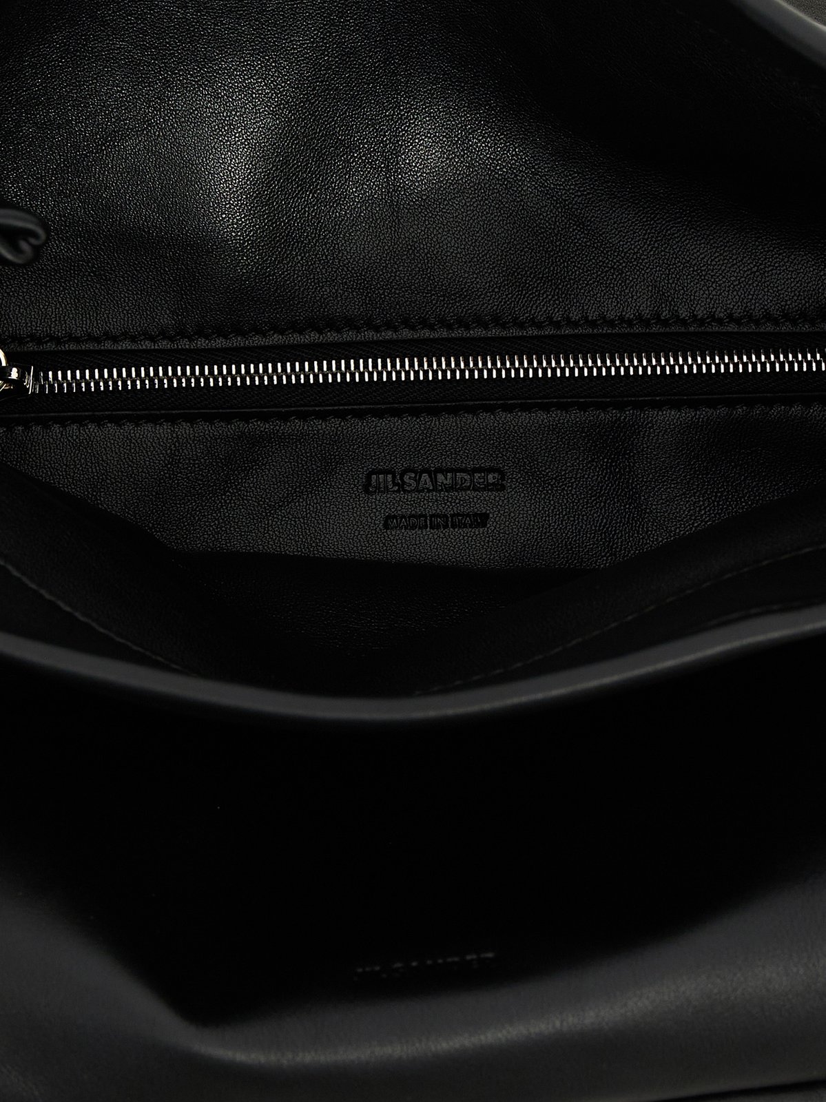 Shop Jil Sander Small Rollup Shoulder Bag on Sale at