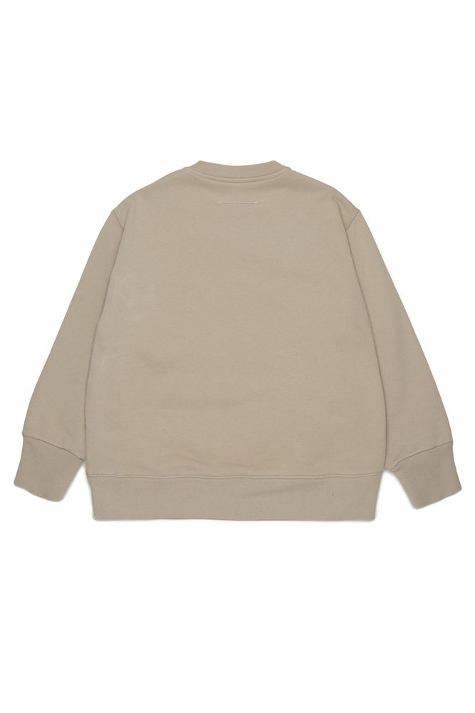 MM6 Maison Margiela Kids 로고 크루 스웨트셔츠