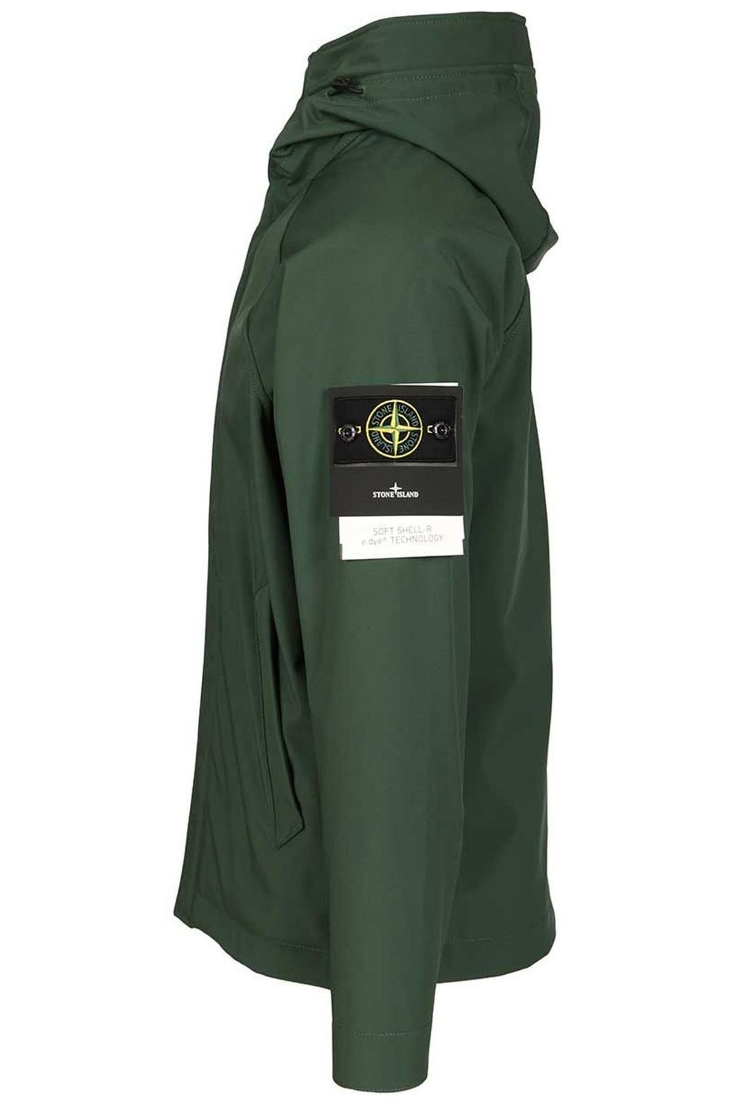 Stone Island Compass Patch Hooded Jacket